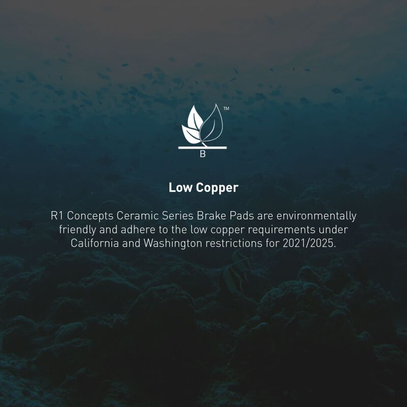 Infiniti Q50 Brake Pads - Front - R1 Concepts - Ceramic - `08-`25